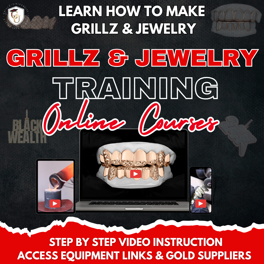 Online Grillz & Jewelry Course- CHRISTMAS SALE ENDS TOMORROW!