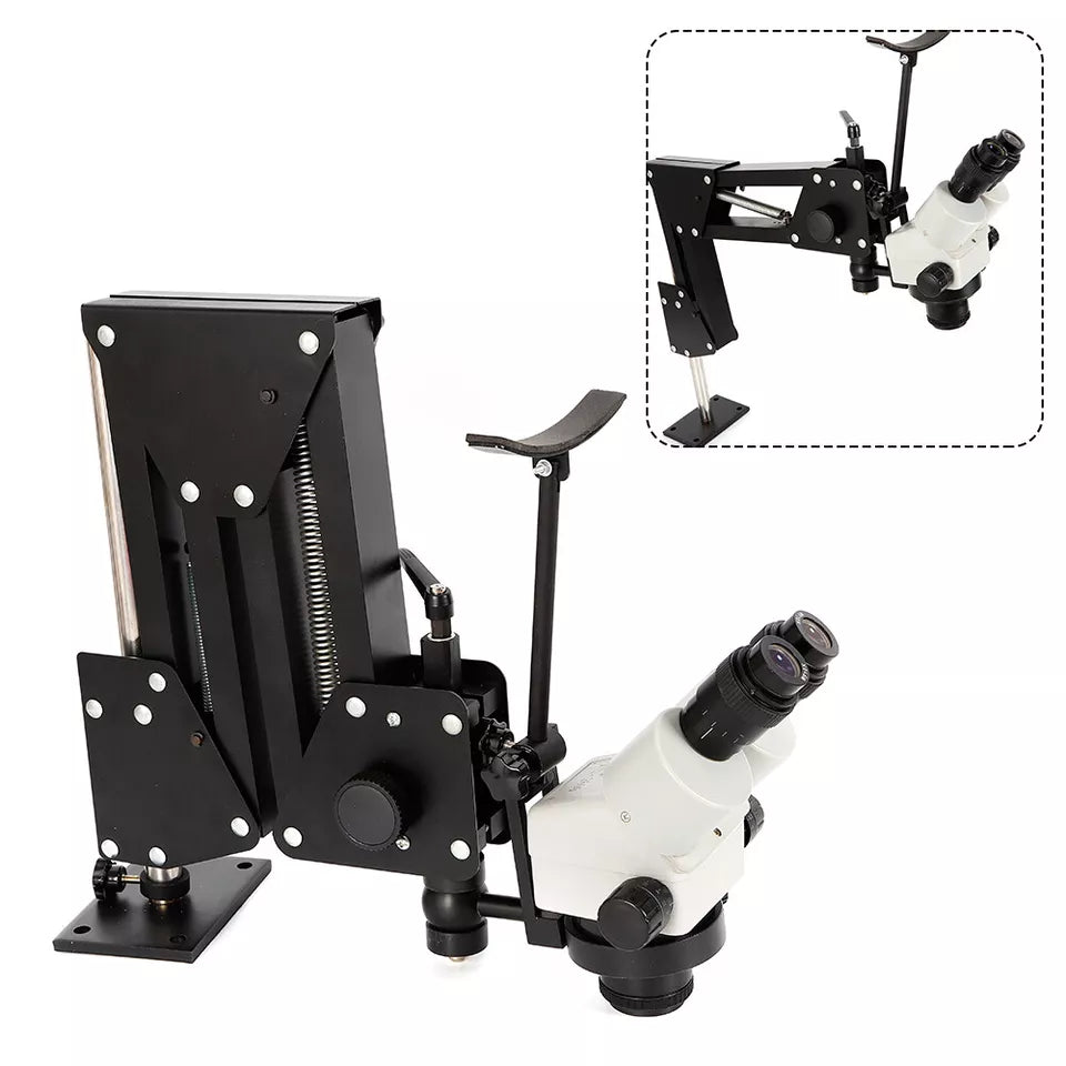 Micro Inlaid Mirror Multi-directional Micro-setting Stereo Zoom Microscope Jewel