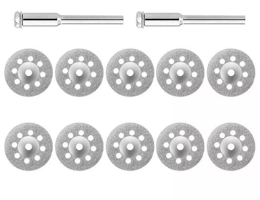 10 Diamond Cutting Wheels For Dremel Rotary Tool Die Grinder Metal Cut Off Disc